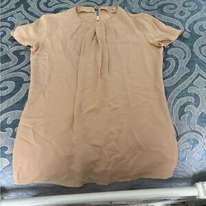 Tan Short Sleeve Top